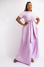 Load image into Gallery viewer, SELAH WRAP AROUND TOP MAXI SKIRT SET