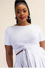 Load image into Gallery viewer, SELAH WRAP AROUND TOP MAXI SKIRT SET