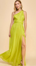 Load image into Gallery viewer, ONE SHOULDER MAXI DRESS
