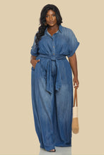 Load image into Gallery viewer, DENIM JUMPSUIT
