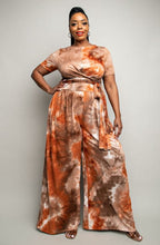 Load image into Gallery viewer, TIE DYE TOP WITH PALAZZO PANTS SET
